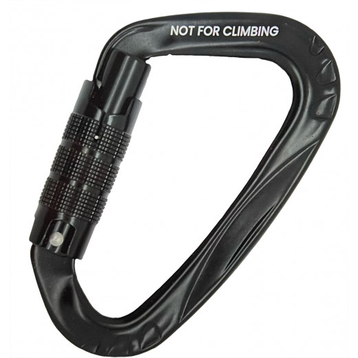 Black Aluminium Carabiner